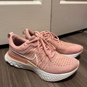 Nike React Infinity FlyKnit Women's Pink Sneakers